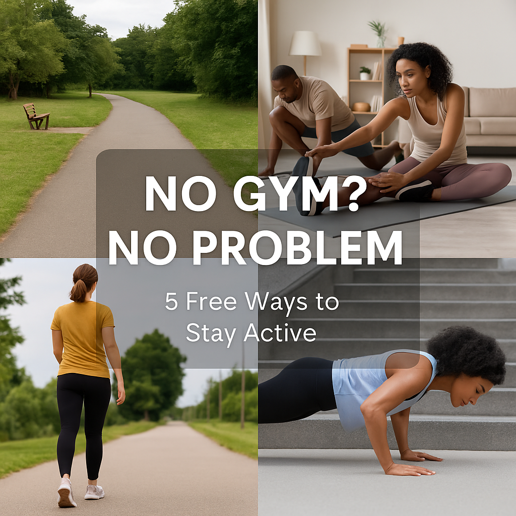 🔥 5 Free Ways to Stay Active — Starting Today